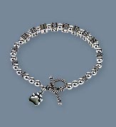 Sterling Silver Pet Lovers Bracelet