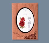 Single Pet Memorial Frame